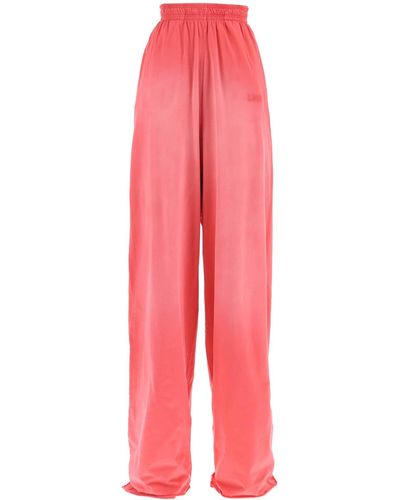 Vetements Joggers In Doubled Jersey - Pink
