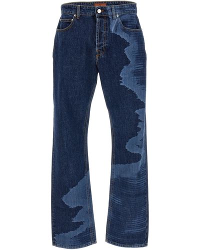Missoni Printed Jeans Blu
