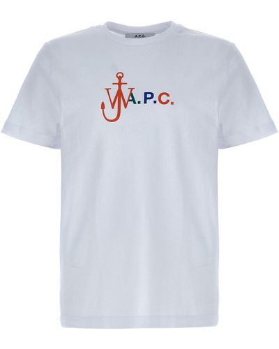 A.P.C. X Jw Anderson T Shirt Bianco