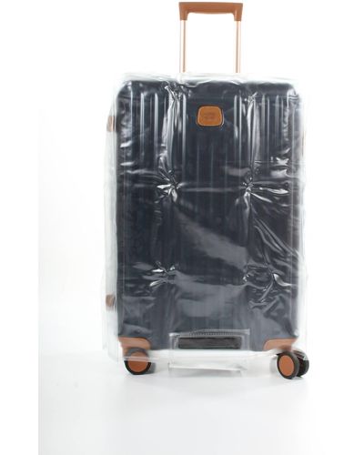 Bric's Idee regalo trolley case m PVC Trasparente - Blu