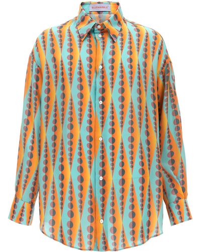 Bluemarble Pop Print Shirt, Blouse - Multicolor