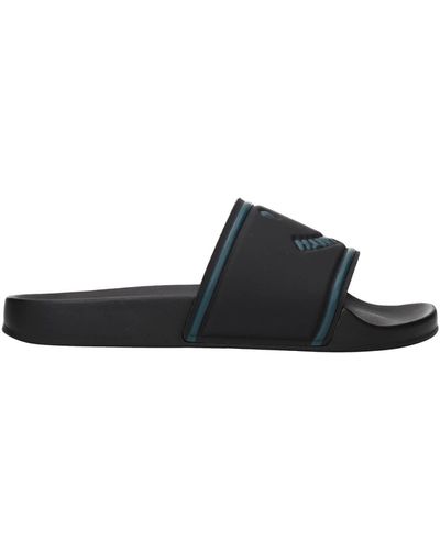Paul Smith Slippers And Clogs Rubber Black - White