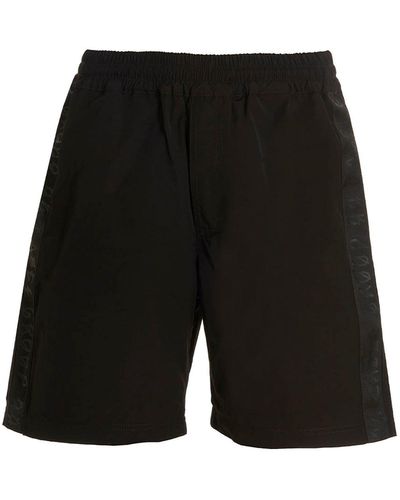 44 LABEL 'ashes' Bermuda Shorts - Black