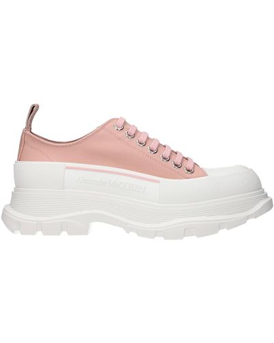 Alexander McQueen Platform Sneakers in Pink | Lyst