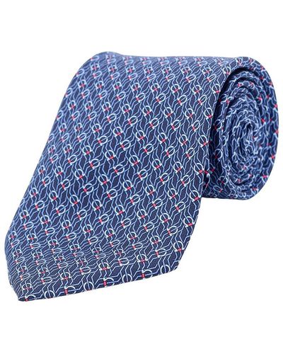 Ferragamo Tie - Blue