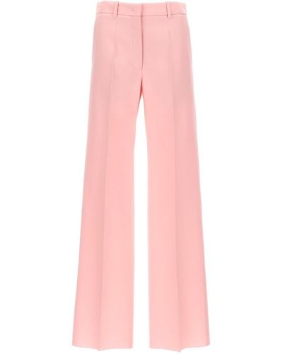 Valentino Garavani Crepe Couture Trousers - Pink