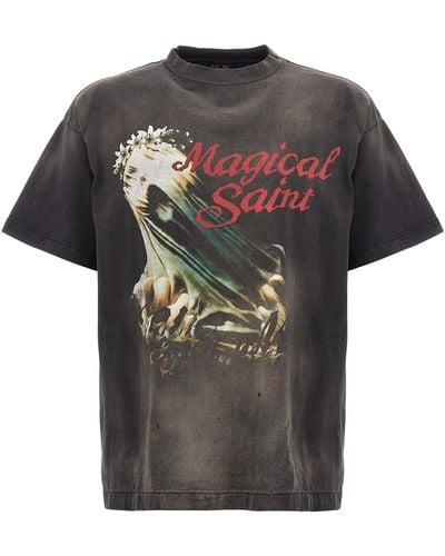 SAINT Mxxxxxx Magical Saint T-Shirt - Black