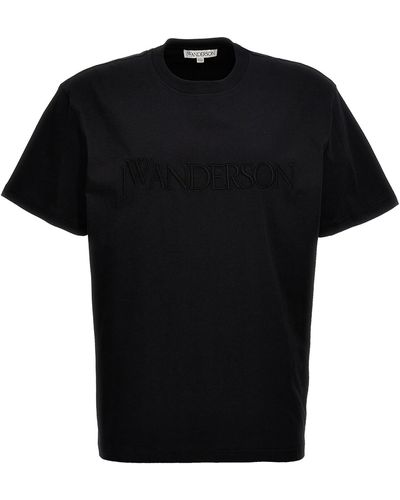 JW Anderson Logo T Shirt Nero