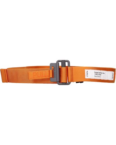 Heron Preston Regular Belts Fabric Orange Fluo Orange