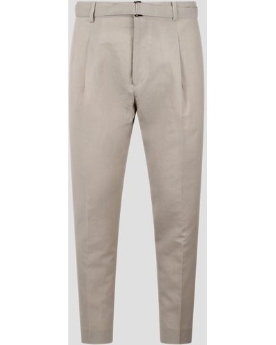 BE ABLE Andy Tailored Trousers - Natural