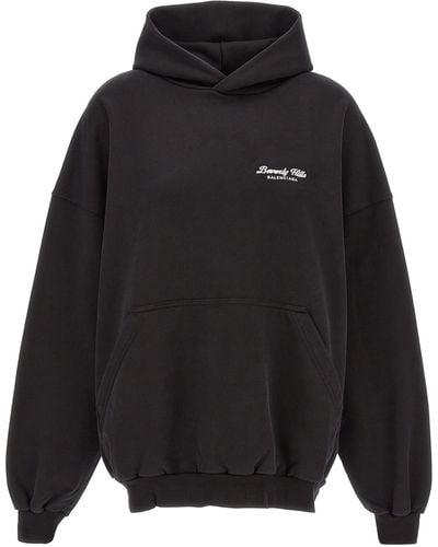 Balenciaga Beverly Hills Sweatshirt - Black
