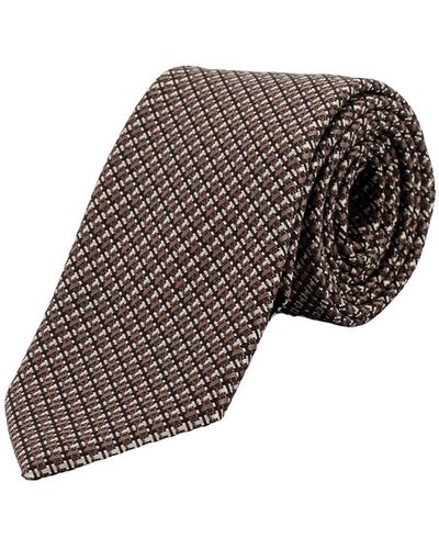 Tom Ford Cravatta in seta - Marrone