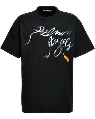 Palm Angels T-shirt foggy - Nero