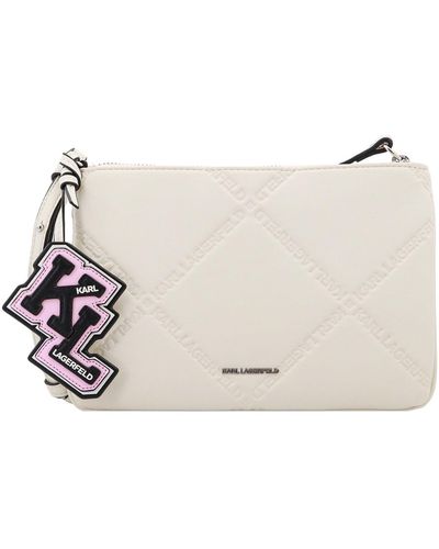 Karl Lagerfeld Borsa a spalla - Bianco