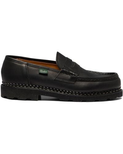 Paraboot Reims/Marche Loafers & Slippers - Black