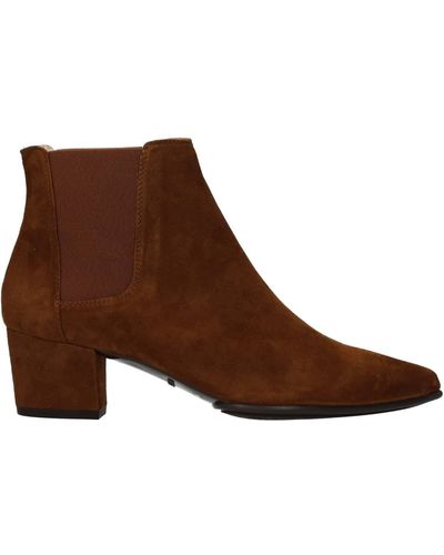 Unisa Ankle Boots Juanin Suede Brown Toast