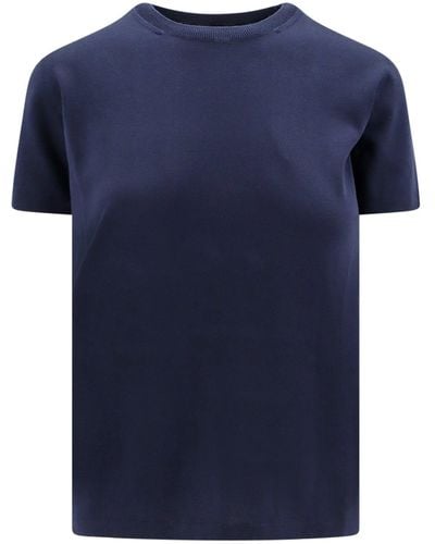 Loro Piana Cotton T-Shirt - Blue