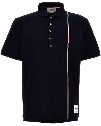 Thom Browne 'Rwb' Polo Shirt - Black