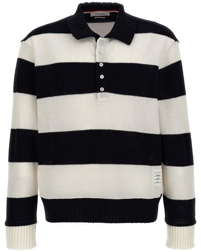 Thom Browne Rugby Polo - Blue