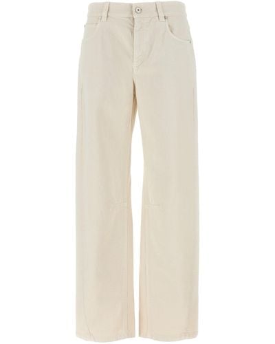 Brunello Cucinelli Dyed Jeans - Natural
