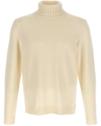 Zanone True To Size Fit Sweater, Cardigans - White