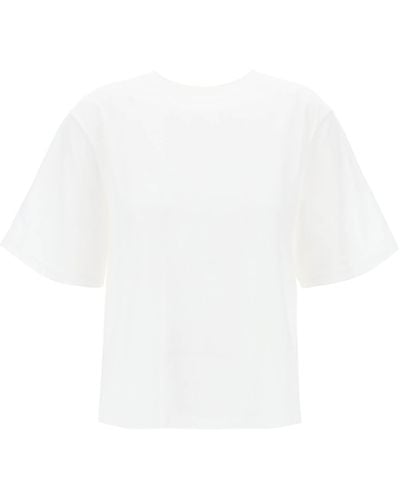 Skall Studio T Shirt Andy Con Ricamo - White