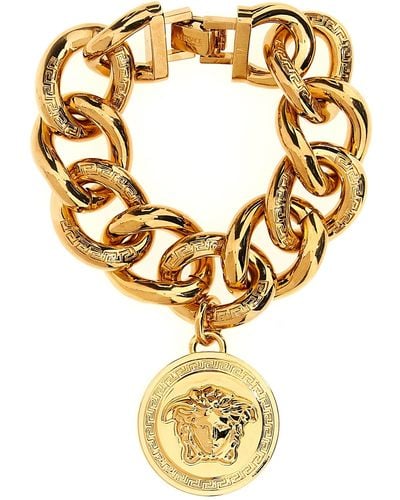 Versace Medusa Chain Gioielli Oro - Metallizzato