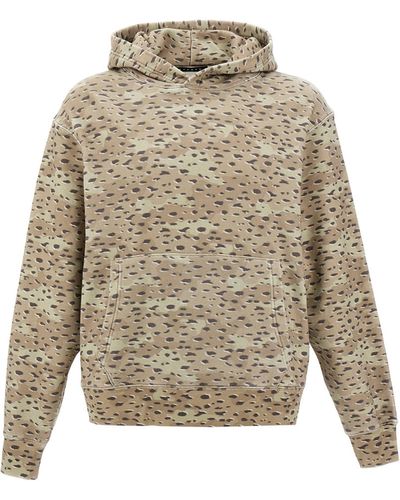 Stampd 'camo Leopard' Hoodie - Natural