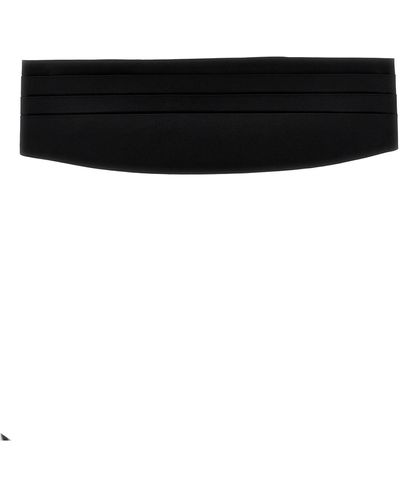 Dolce & Gabbana Tuxedo Headband Cinture Nero