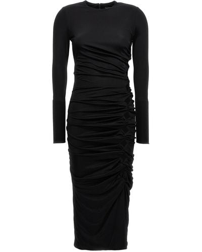 Versace La Vacanza Capsule Midi Dress Dresses - Black