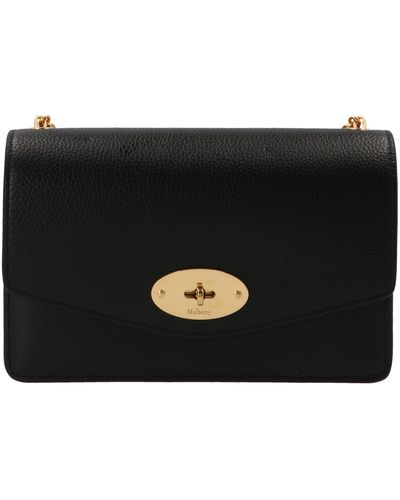 Mulberry Darley Shoulder Bag - Black