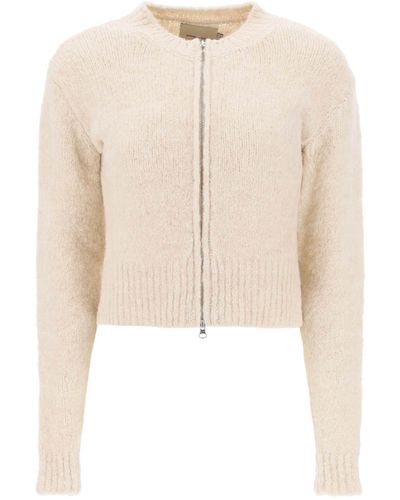Paloma Wool 1 Besito Zip Up Cardigan - Natural