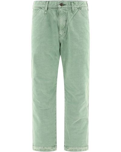 Human Made "Garment Dyed Painter" Trousers - Green