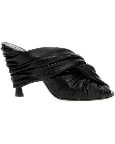Givenchy Twist Sandals - Black