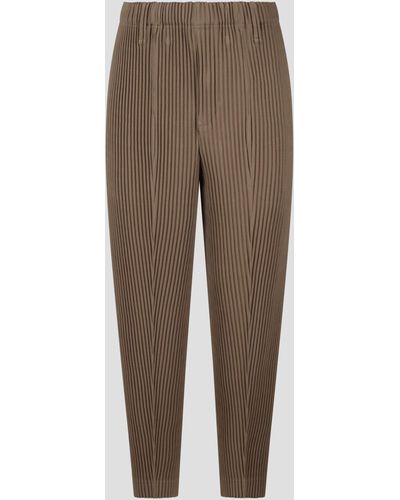 Homme Plissé Issey Miyake Compleat trousers - Neutro