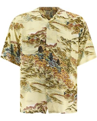Orslow Hawaiian Shirt Shirts - Metallic