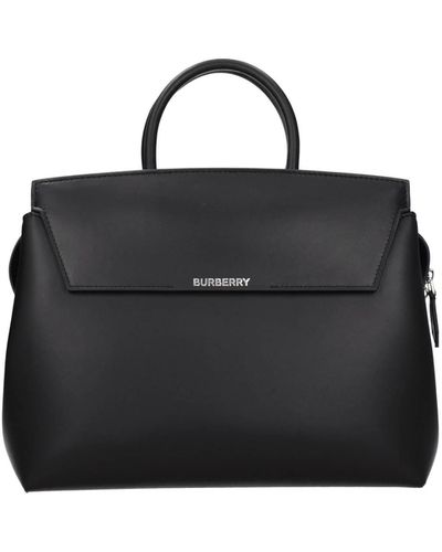 Burberry Handbags Catherine Leather - Black