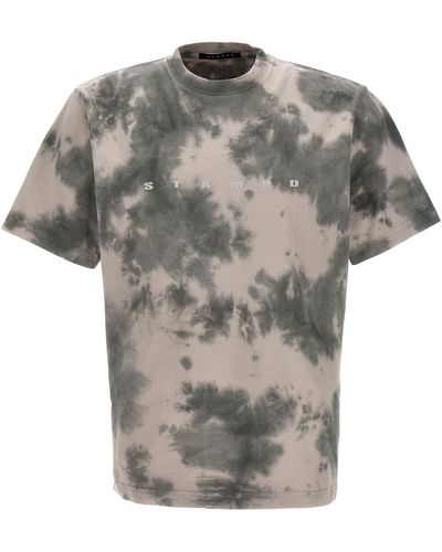 Stampd Tie-dye Strike T-shirt - Gray