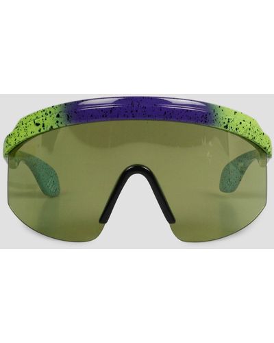 Gucci Mask Frame Sunglasses - Green