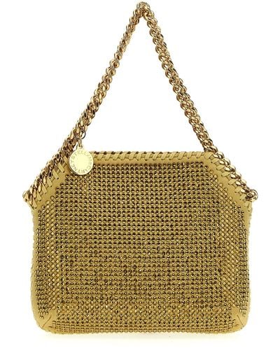 Stella McCartney Mini Falabella Borse A Spalla Oro - Metallizzato