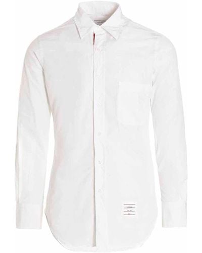 Thom Browne Cotton Shirt Shirt, Blouse - White