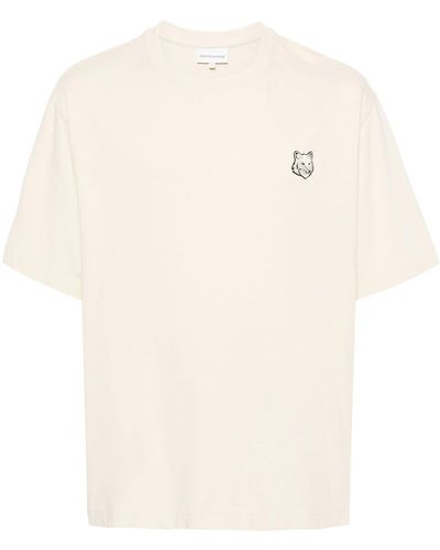 Maison Kitsuné Bold Fox T-Shirt - Natural