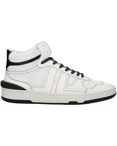 Lanvin Trainers Leather - White