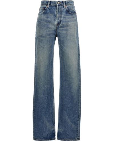 Saint Laurent Charlotte Jeans - Blue