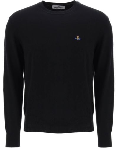 Vivienne Westwood Organic Cotton And Cashmere Sweater - Black