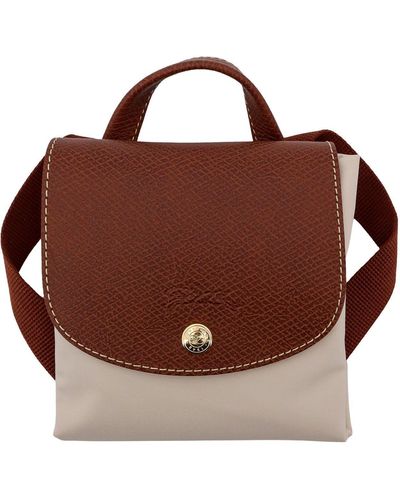 Longchamp Backpack Le Pliage - Brown