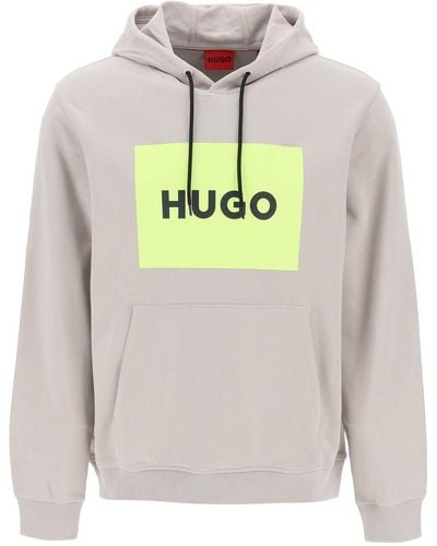 HUGO Duratschi Sweatshirt With Box - Grey