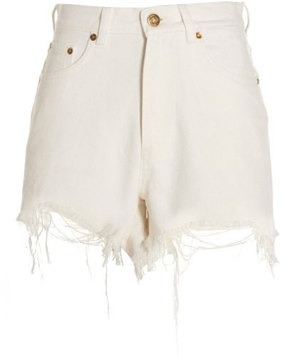 Golden Goose Shorts 'bull Over Dyed-365' - Natural