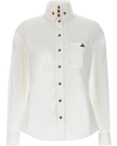 Vivienne Westwood Classic Krall Camicie Bianco