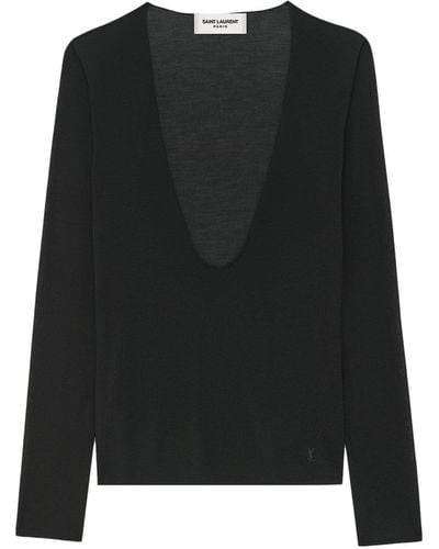 Saint Laurent Sweater - Black